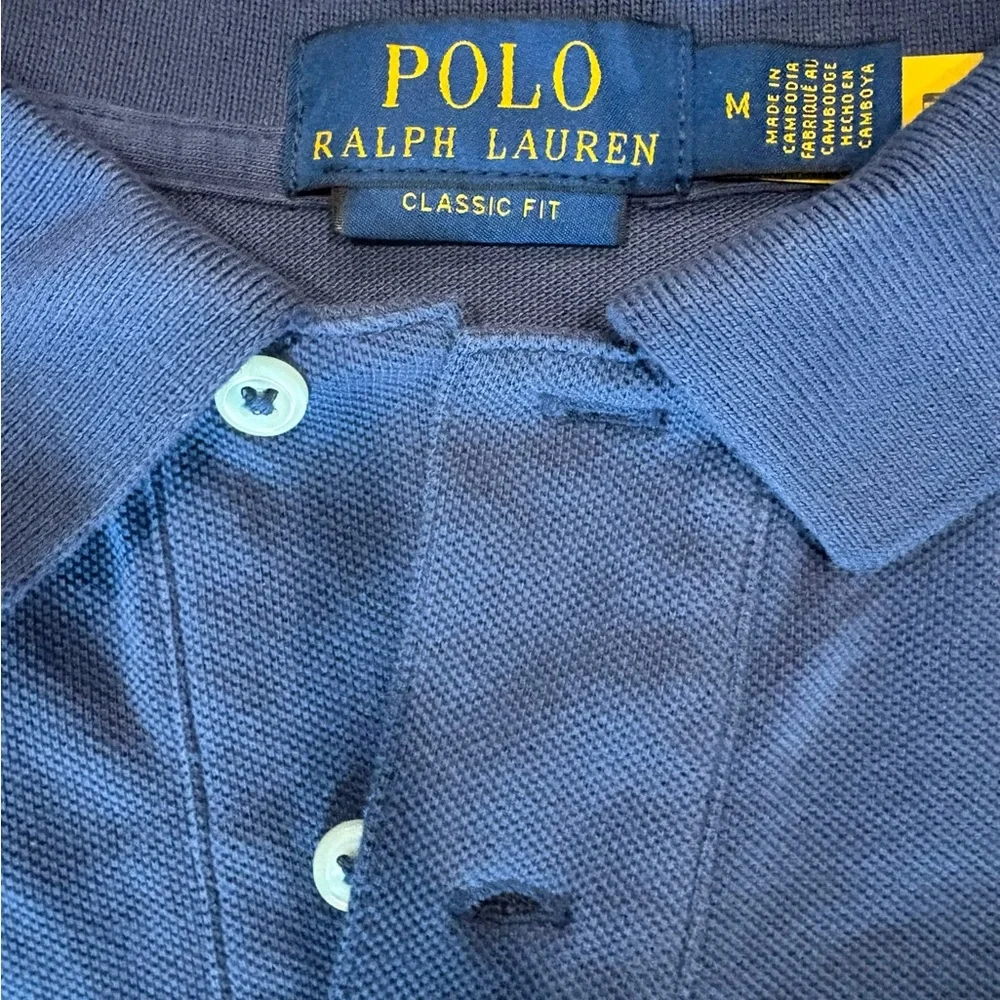 Ralph Lauren Men's Classic Navy Polo Shirt